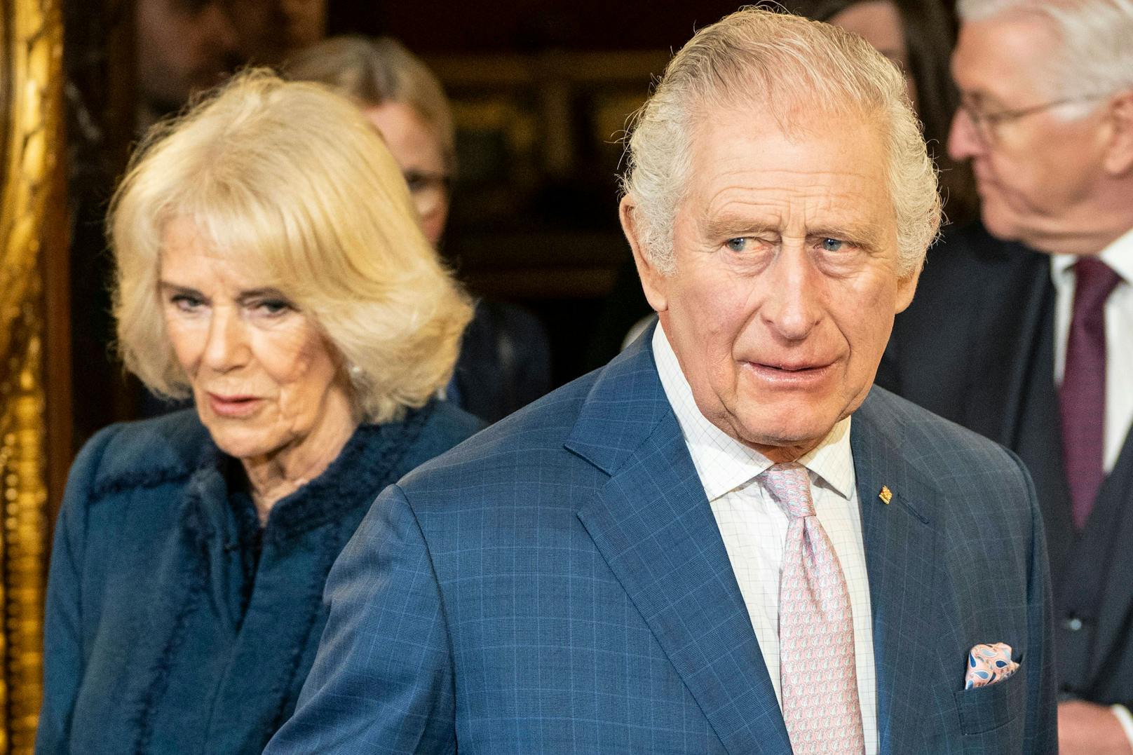 Camilla war gestern nicht an der Seite ihres Mannes King Charles.&nbsp;
