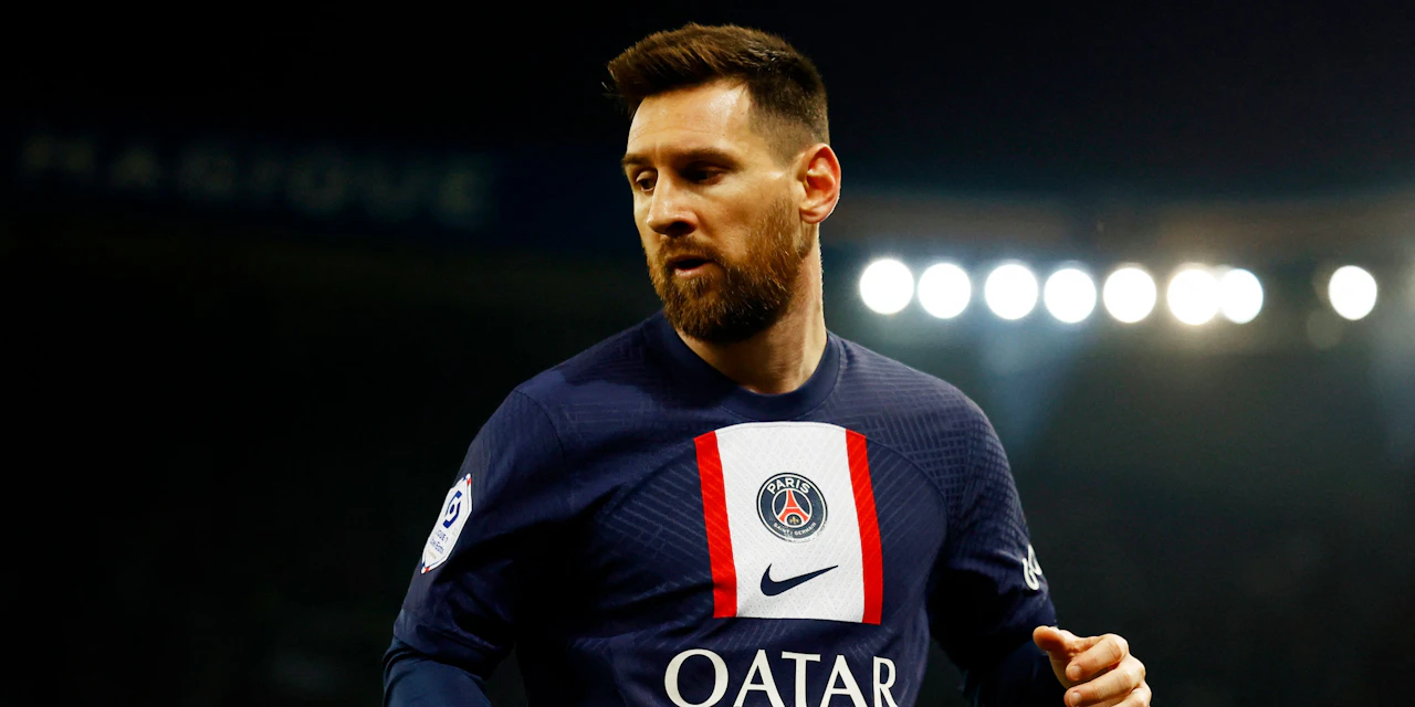 Fussball Hat Superstar Messi hier seinen neuen Klub verraten? Heute at