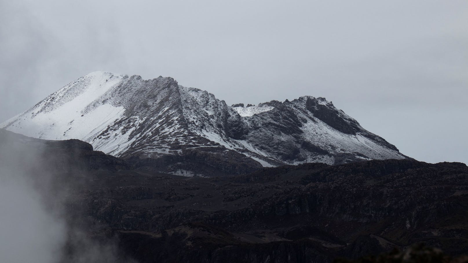 Der aktive Vulkan Nevado del Ruiz im Westen von Kolumbien könnte demnächst ausbrechen.