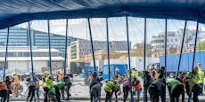 Chapeau! Cirque de Soleil baut sein Zelt in Wien auf