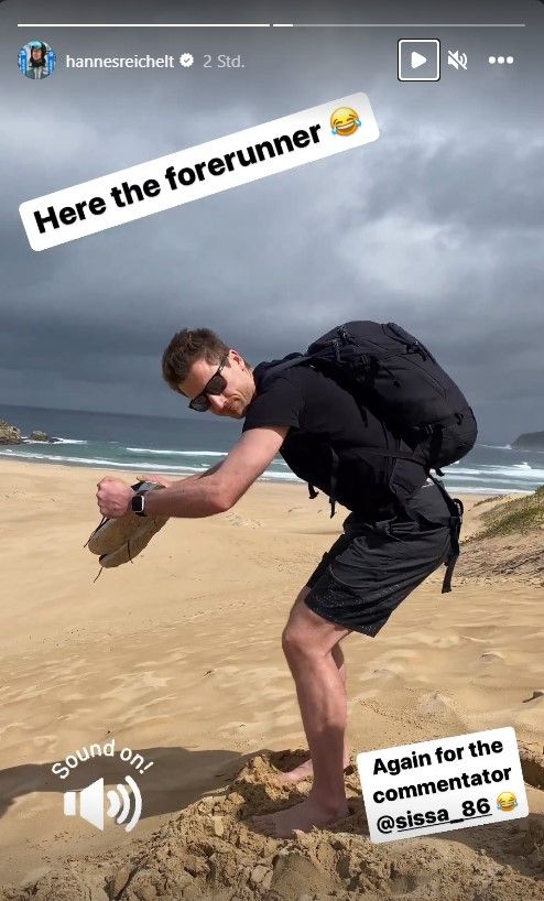 Hannes Reichelt beherrscht die Abfahrtshocke nach wie vor.