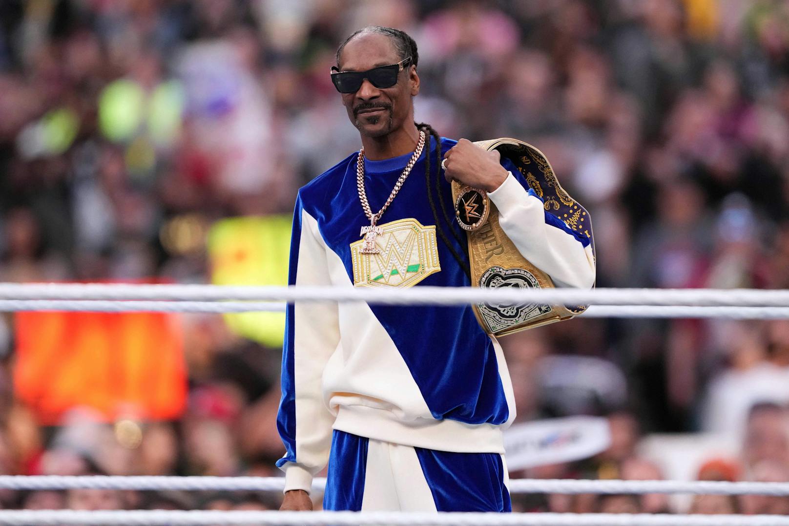 Snoop Dogg bei der Wrestlemania