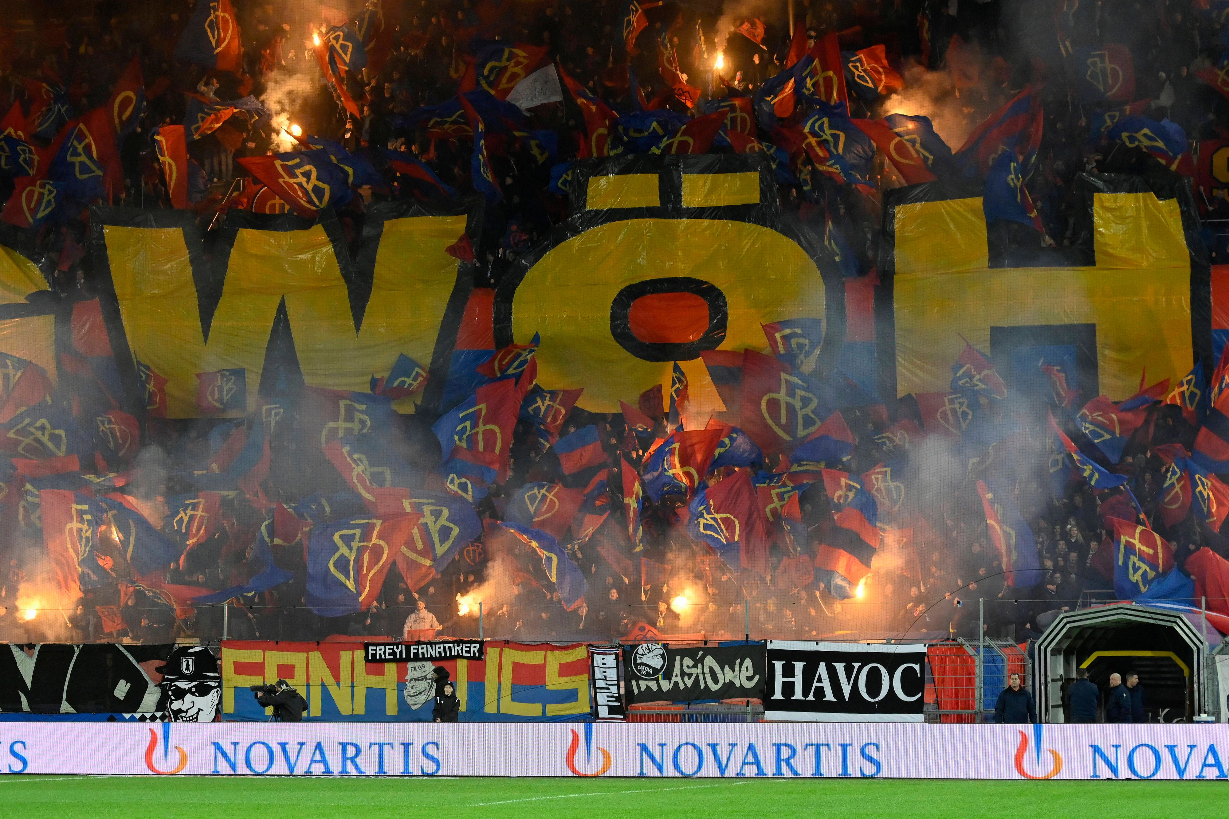 Basel-Fans sorgten für einen riesigen Polizei-Einsatz