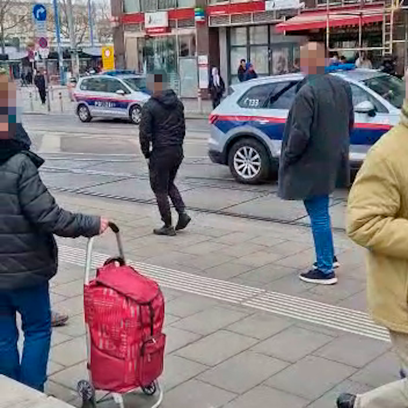 WEGA-Einsatz nach Schüssen in Floridsdorf am 5. April 2023.