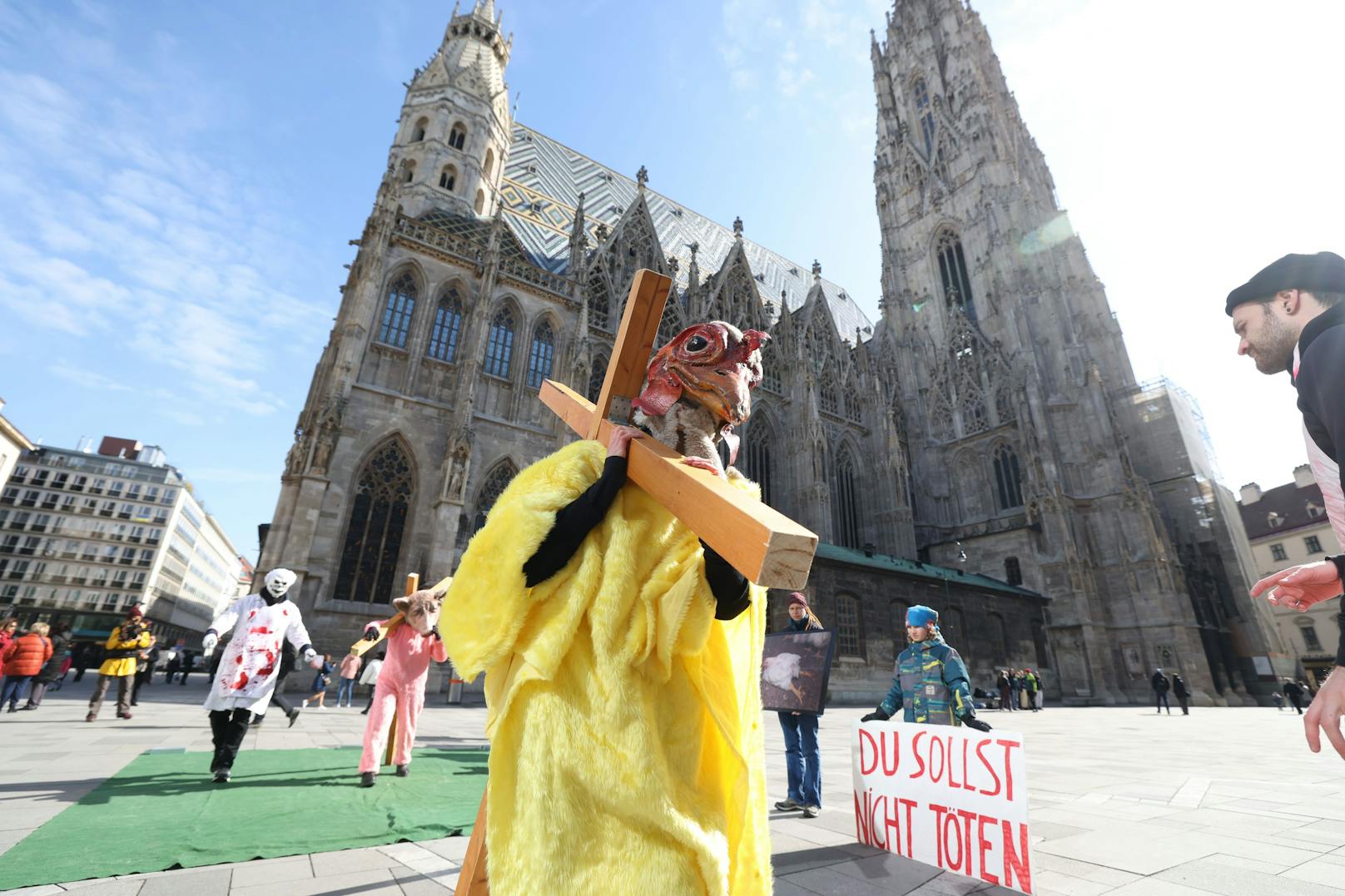 Sowohl ein Huhn, ...