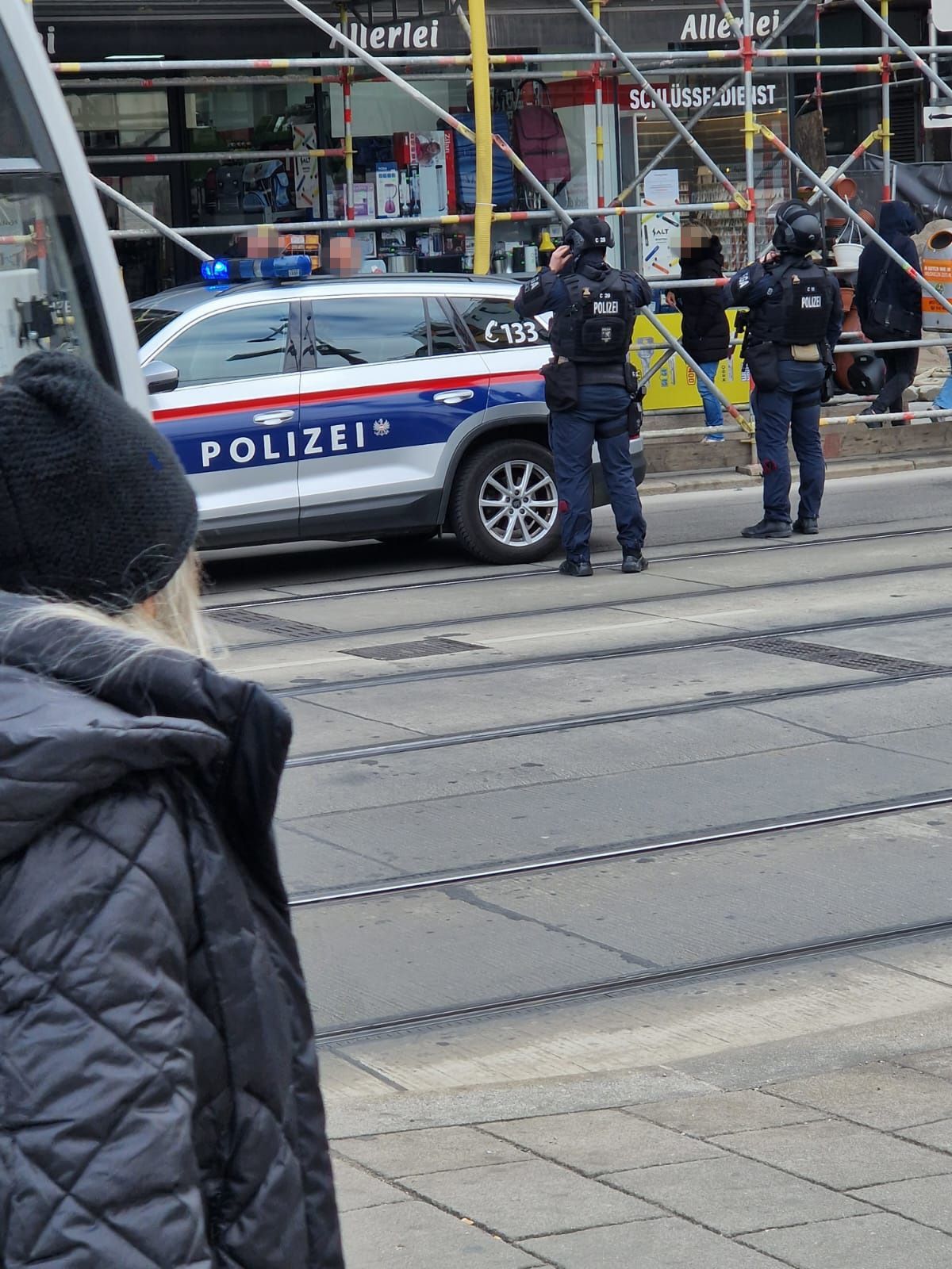 WEGA-Einsatz nach Schüssen in Floridsdorf am 5. April 2023.
