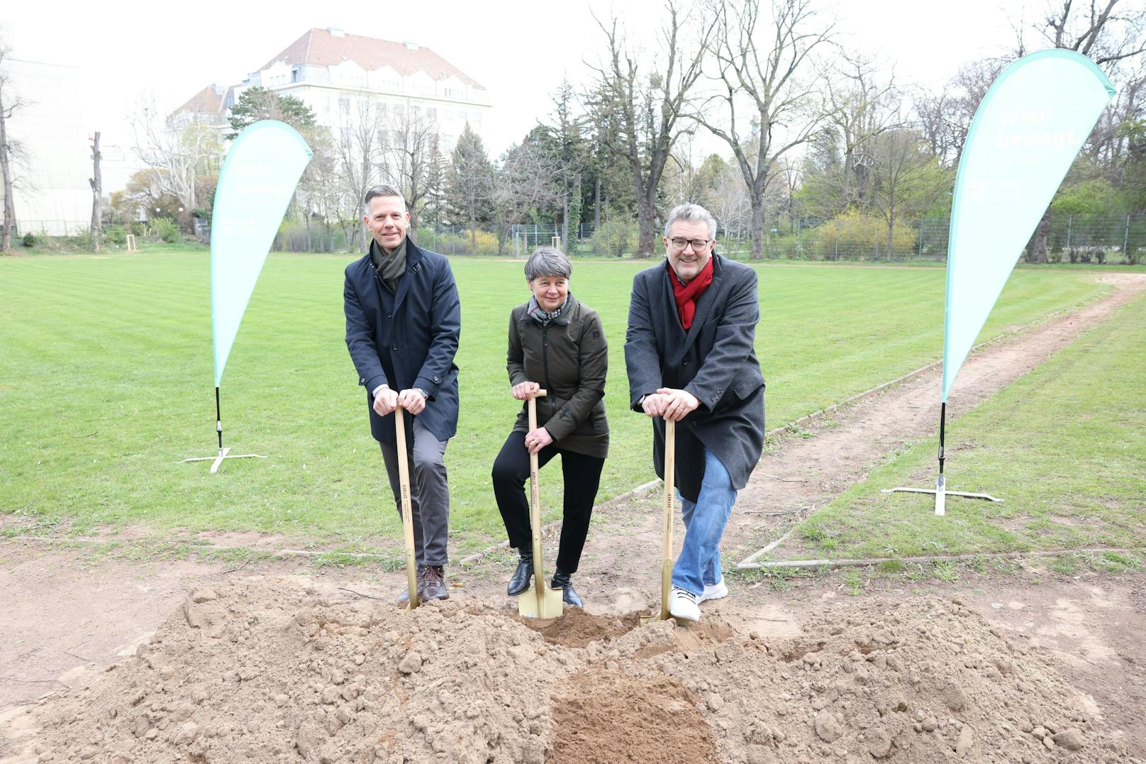 Nach 100 Jahren Nutzung beginnt nun der Umbau der Jugendsportanlage im Währinger Park.