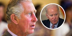 König Charles III: Empörende Abfuhr von Joe Biden