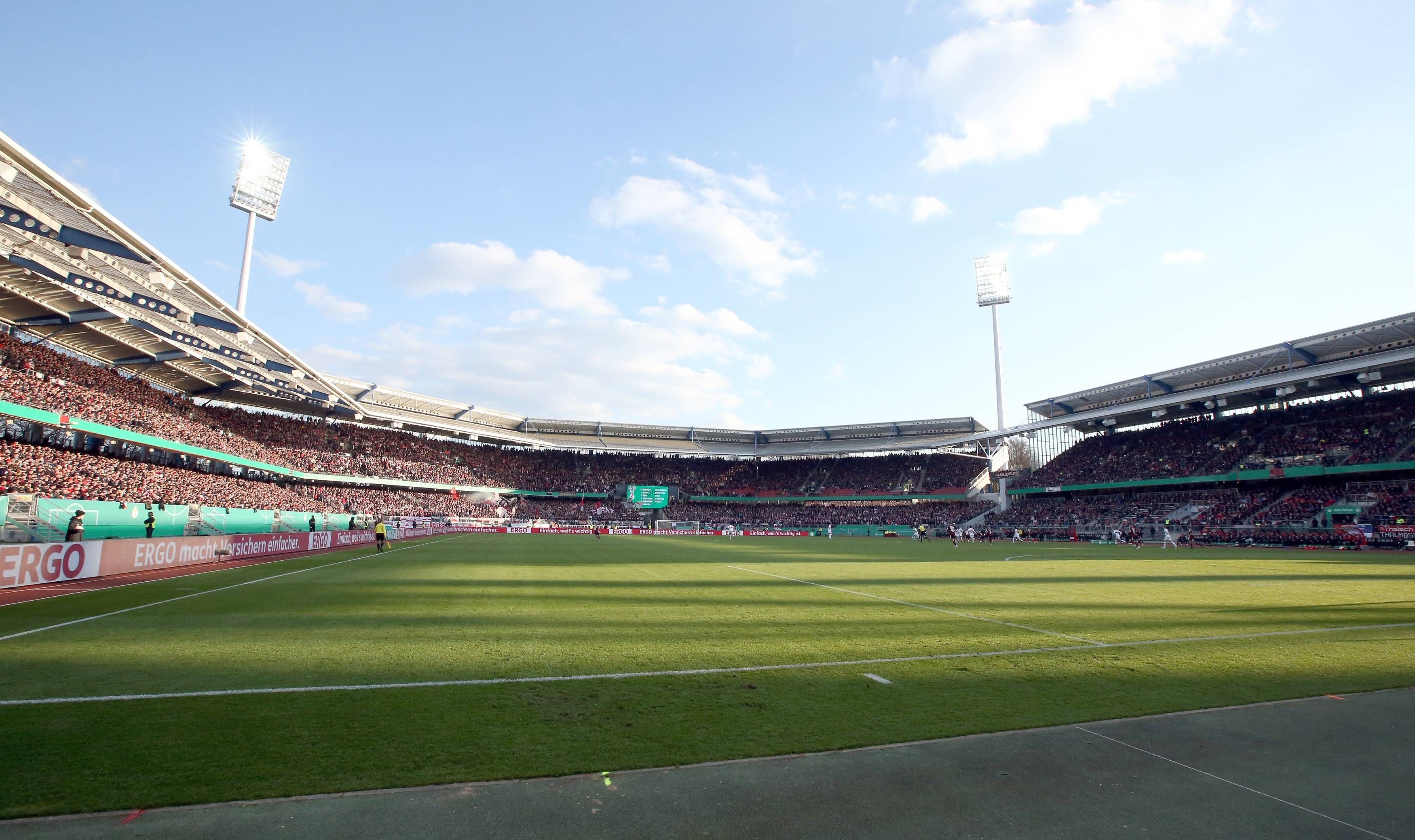 Das Max-Morlock-Stadion in Nürnberg