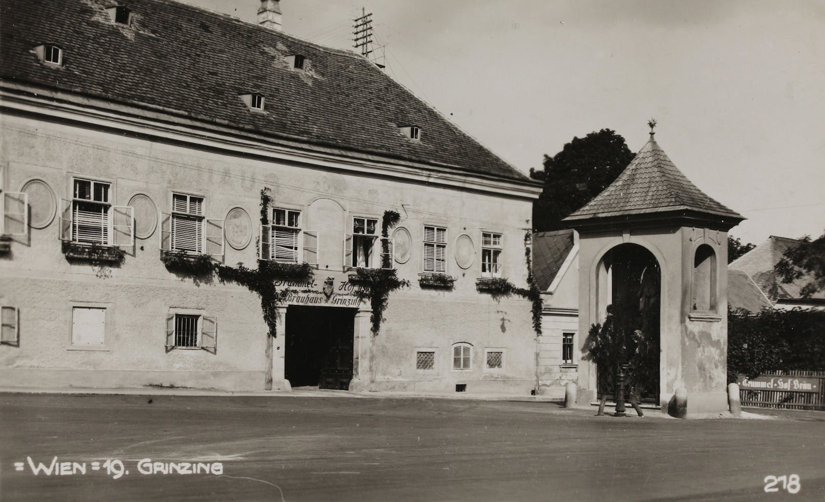 Ein Foto aus dem Jahr 1930. Lange bevor der Trummelhof zum Jugendtreff wurde.
