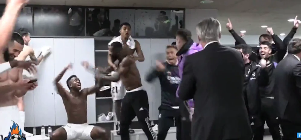 Kabinenparty bei Real