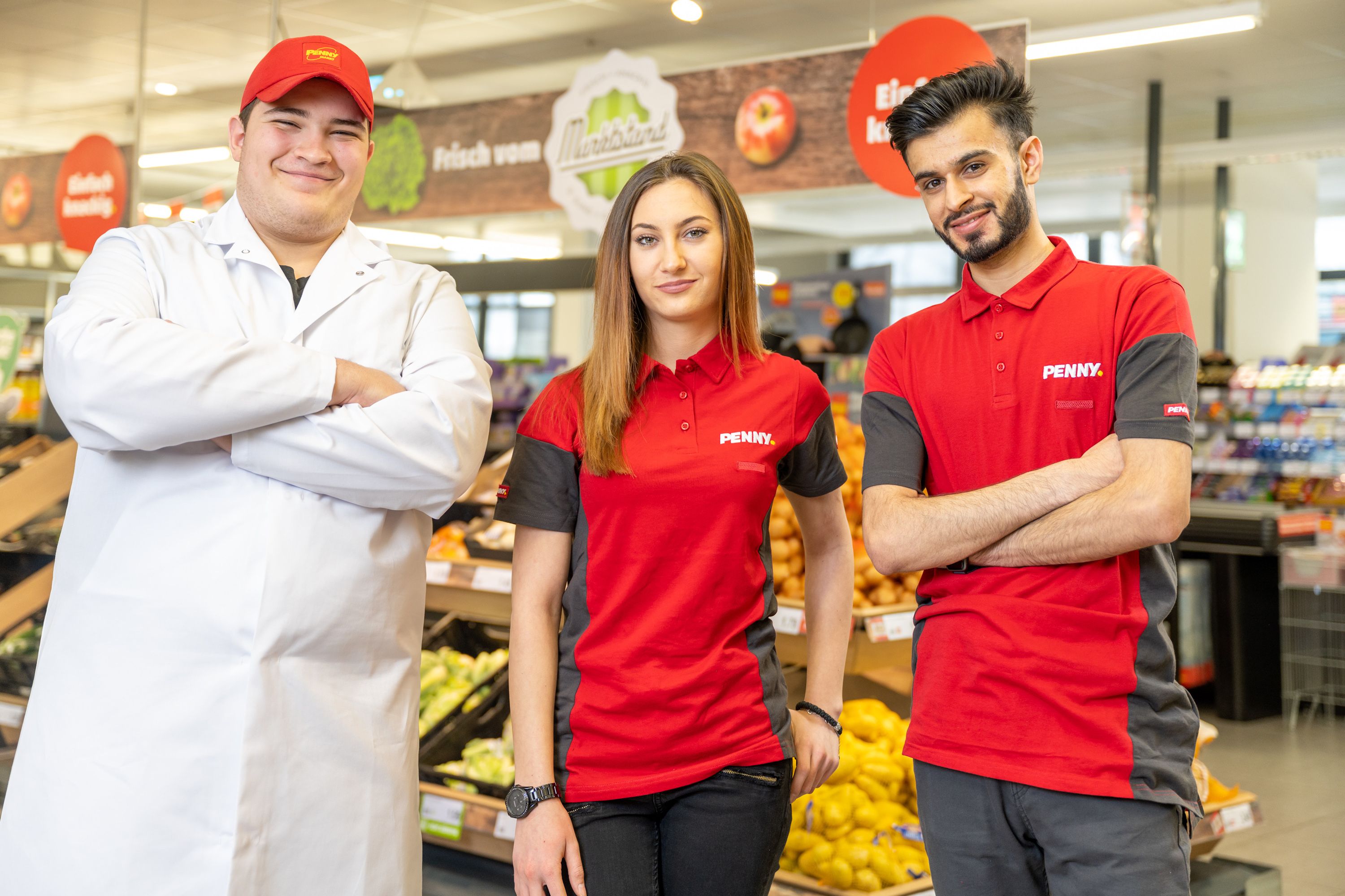 Bei PENNY kann man als Lehrling beginnen, um dann so richtig durchzustarten. © Robert Harson/PENNY