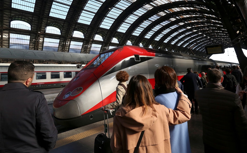 Am Mittwoch erstickte ein Schweizer Schüler in einem italienischen Zug. (Symbolbild)