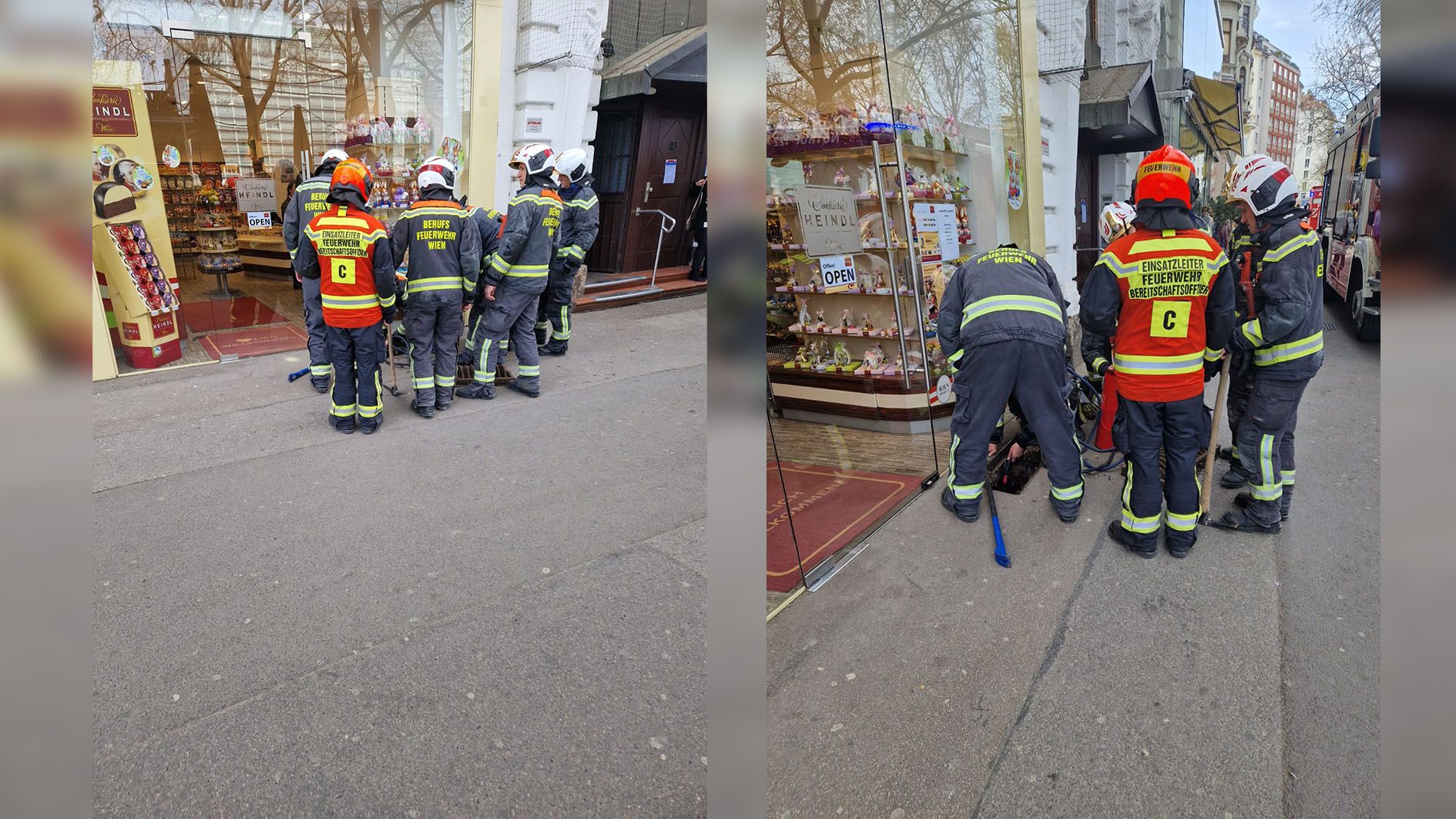 In einem Keller kam es zu einem Brand - die Feuerwehr ist im Großeinsatz vor Ort. 