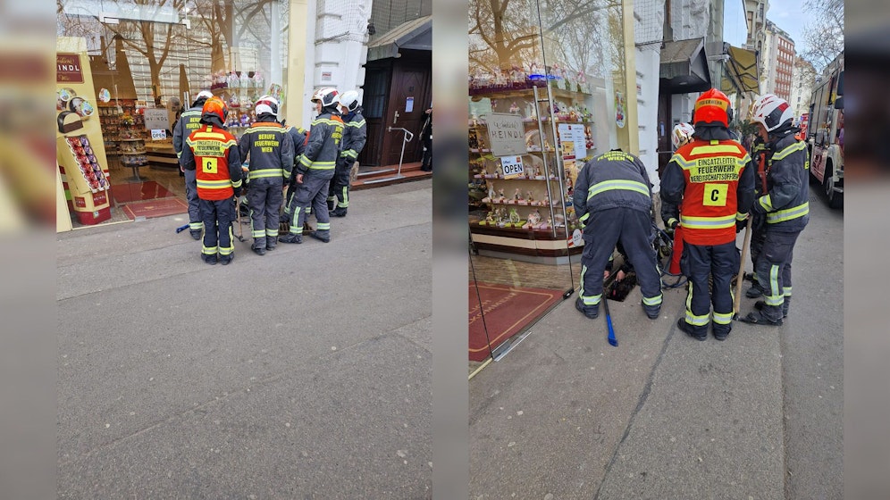 In einem Keller kam es zu einem Brand – die Feuerwehr ist im Großeinsatz vor Ort.