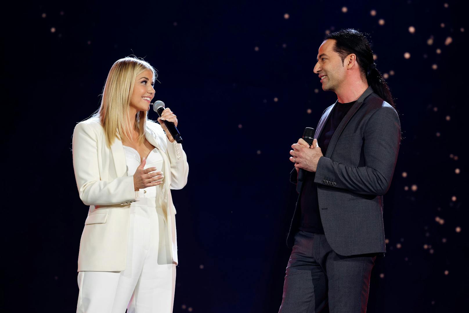 Schlager trifft Heavy Metal-Comedy: Beatrice Egli und Comedian <strong>Bülent Ceylan</strong>