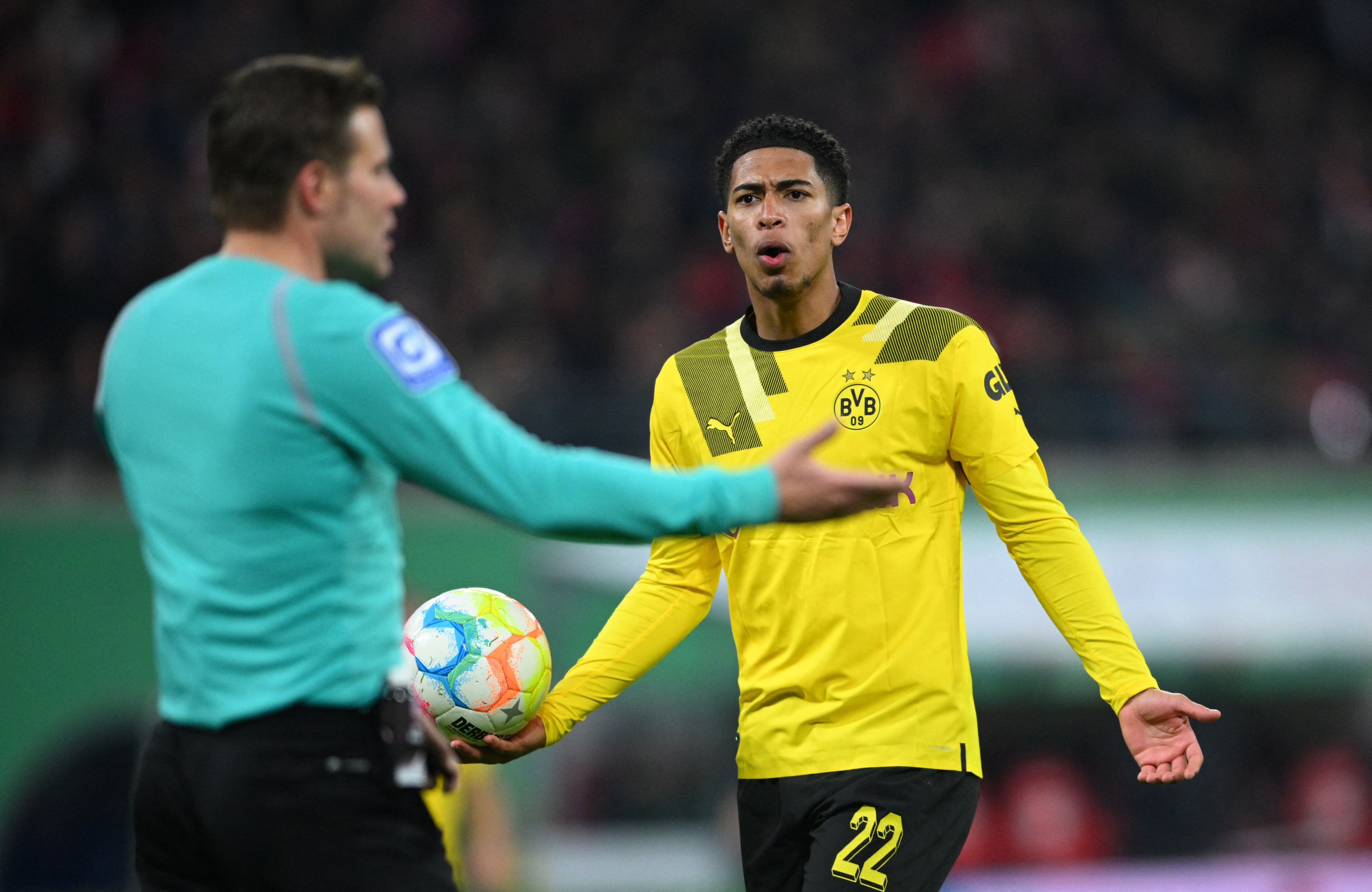 Jude Bellingham fluchte nach dem Aus im Kabinengang. 