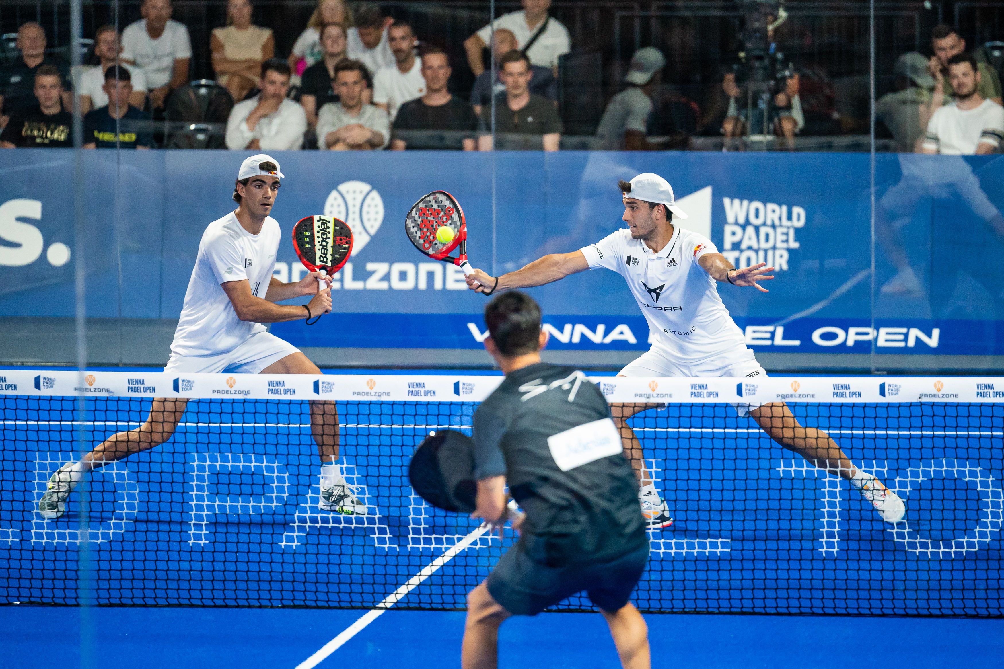 Padel-Action in der Steffl Arena