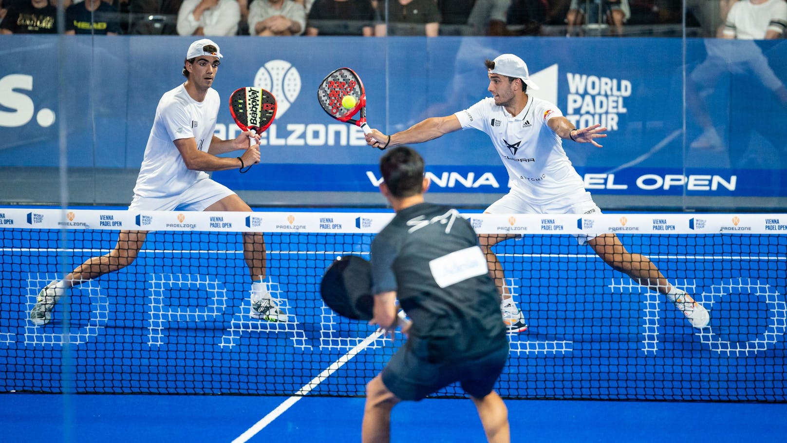 Padel-Action in der Steffl Arena