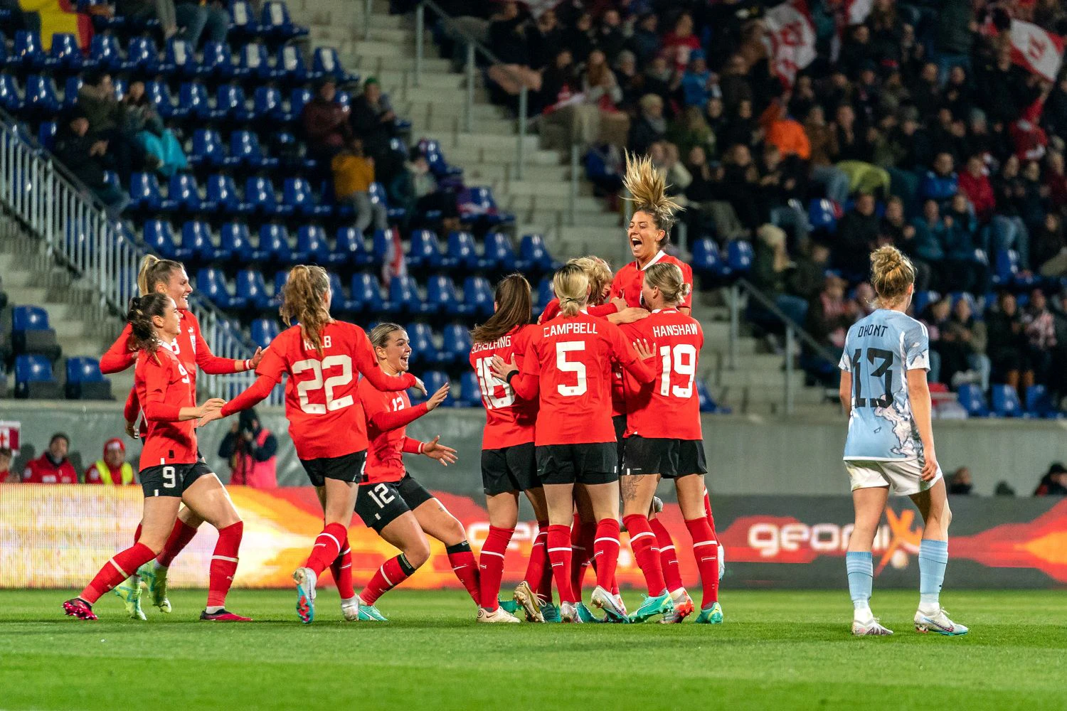 Starker Auftritt der ÖFB-Damen