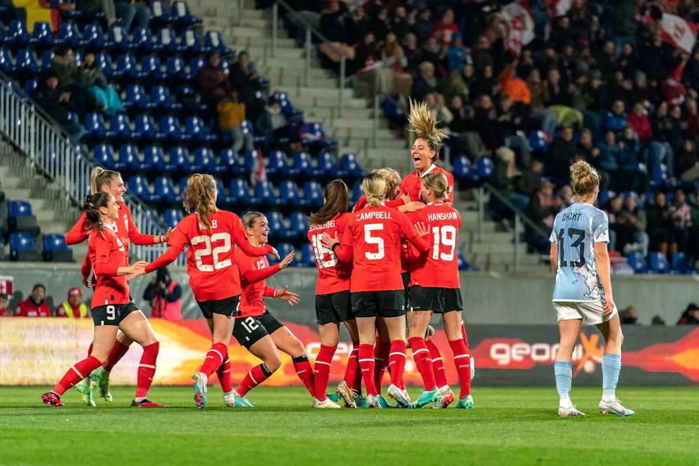 Starker Auftritt der ÖFB-Damen