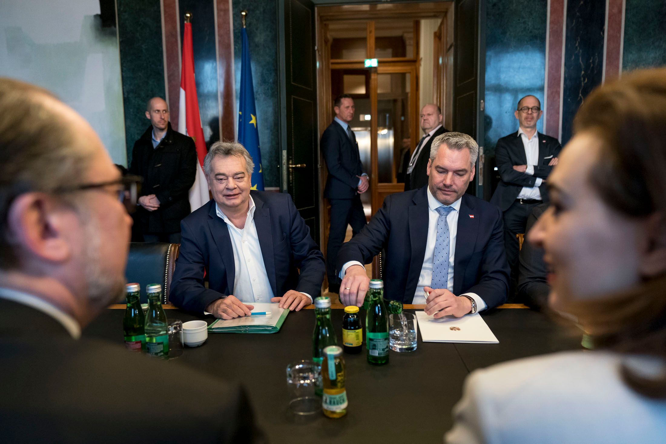 Die Regierung am Ministerratstisch – tut sich vor der nächsten Wahl noch etwas?