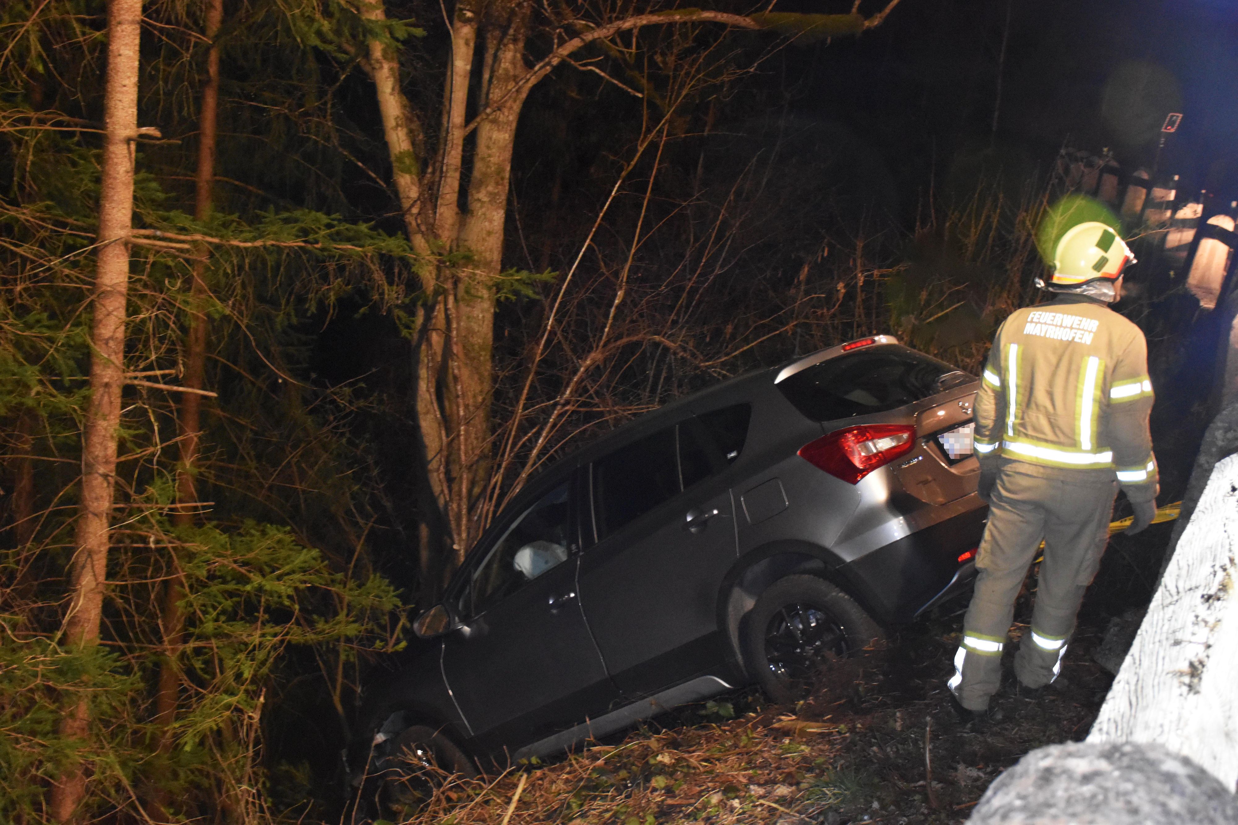Der Pkw-Lenker war stark alkoholisiert.