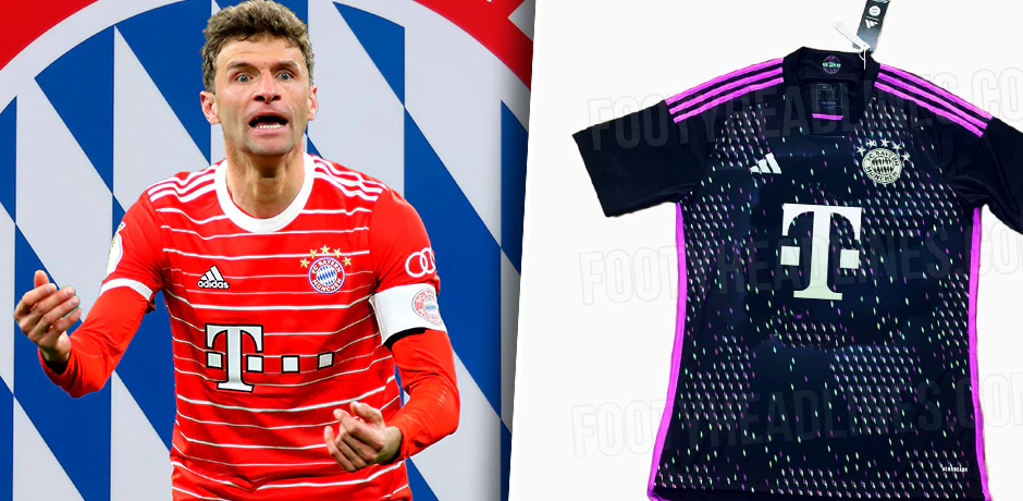 Bekommen die Bayern als violettes Trikot?