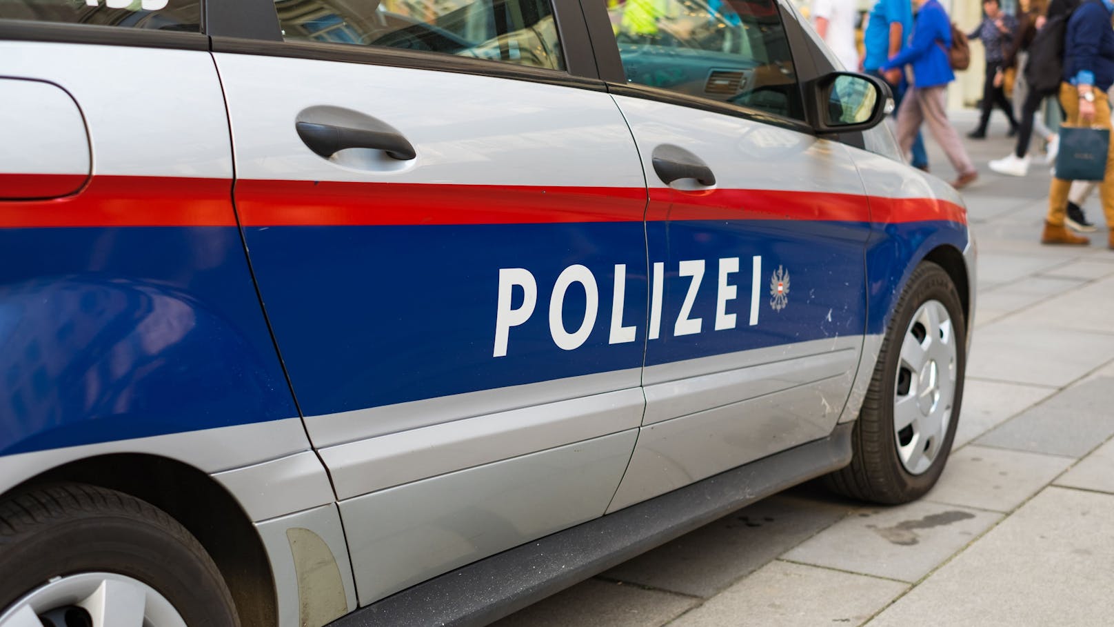 Mann tobt vor Wiener Schule und verletzt Polizisten