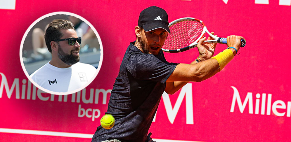 Dominic Thiem wird in Monte Carlo von Benjamin Ebrahimzadeh betreut. 