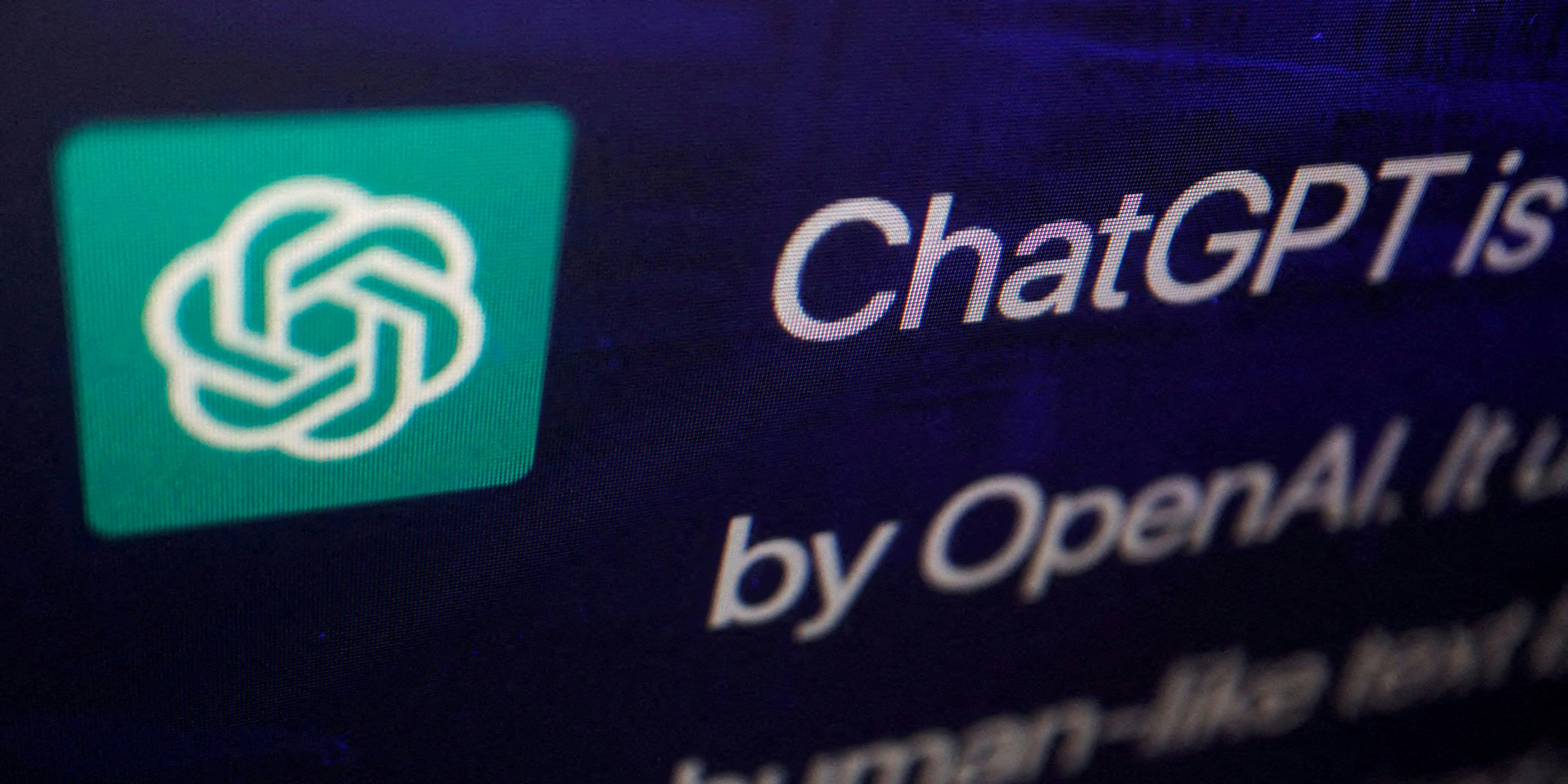 FILE PHOTO: A response by ChatGPT, an AI chatbot developed by OpenAI, is seen on its website in this illustration picture taken February 9, 2023. REUTERS/Florence Lo/Illustration/File Photo