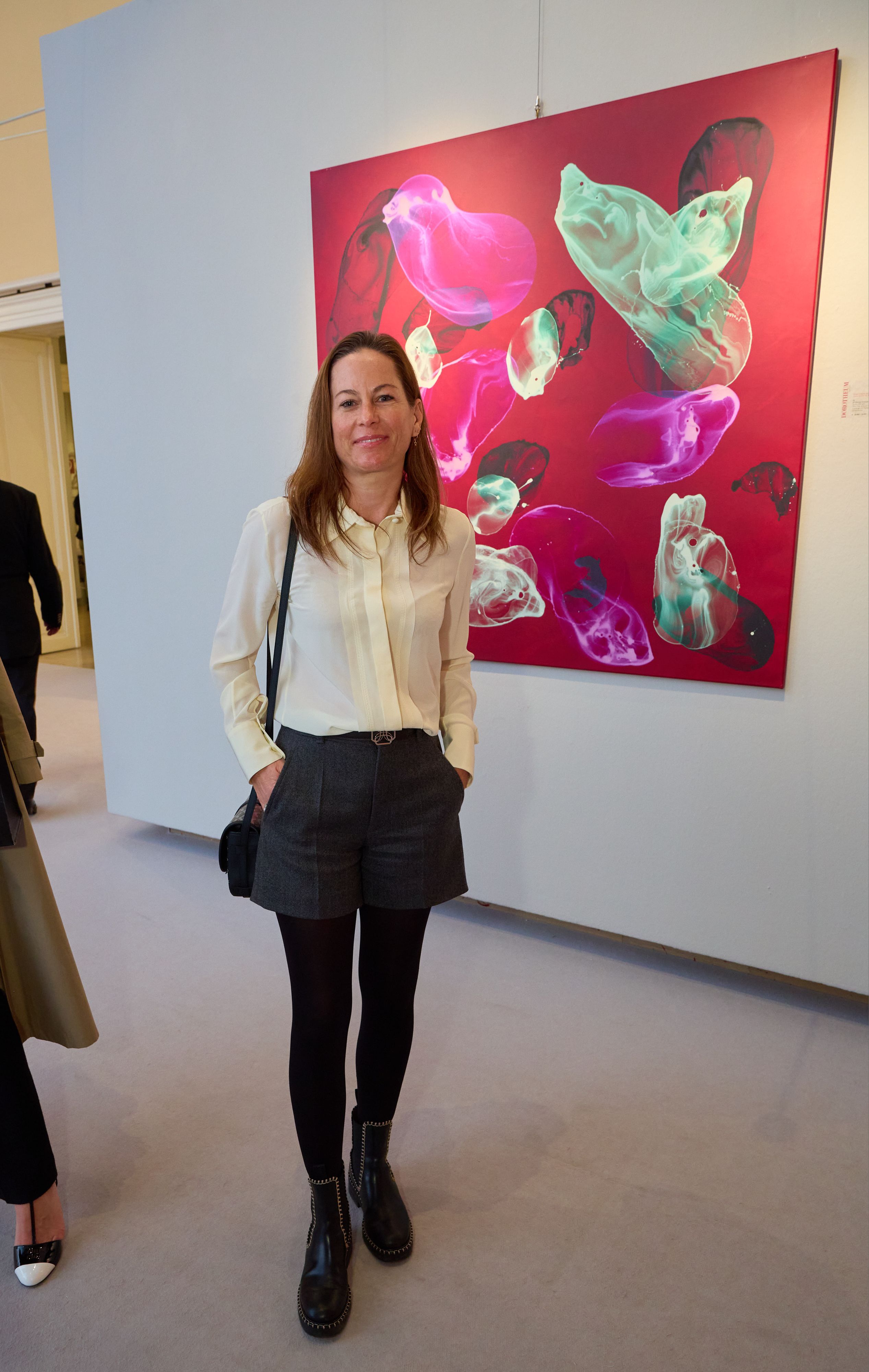 Auch zur Kunst entdeckte sie eine Leidenschaft.