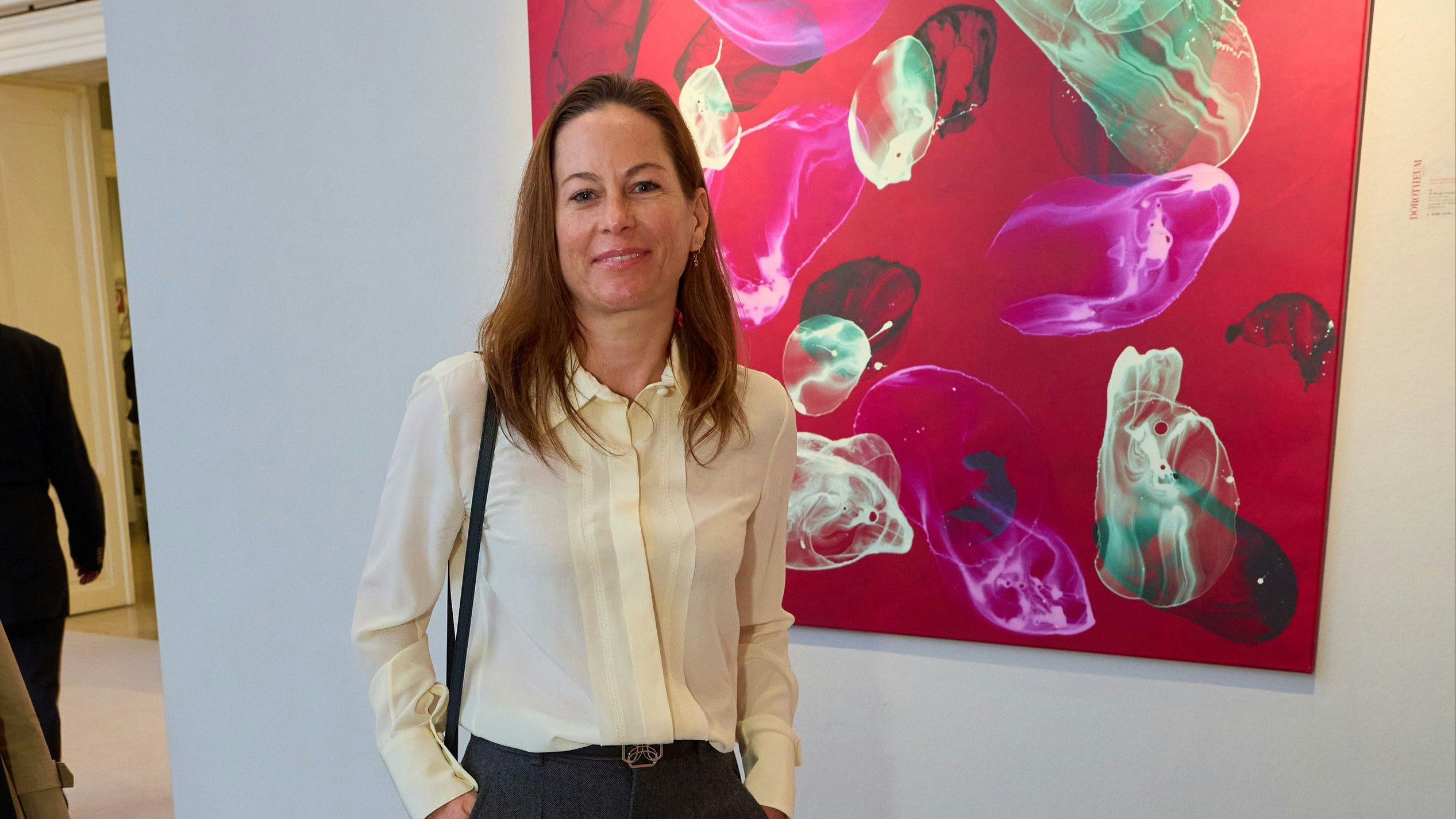 Auch zur Kunst entdeckte sie eine Leidenschaft.