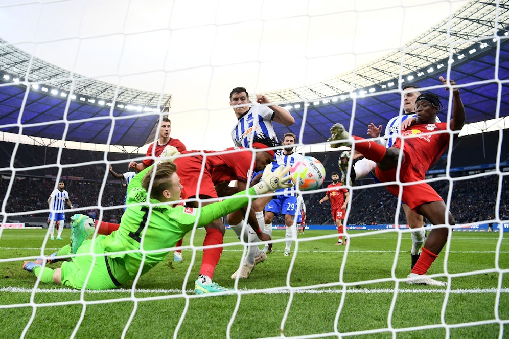 Amadou Haidara drückte d en Ball zum 1:0-Erfolg über die Linie. 