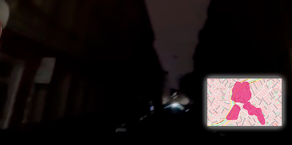 Mehrere Straßenzüge sind derzeit völlig im Dunkeln.