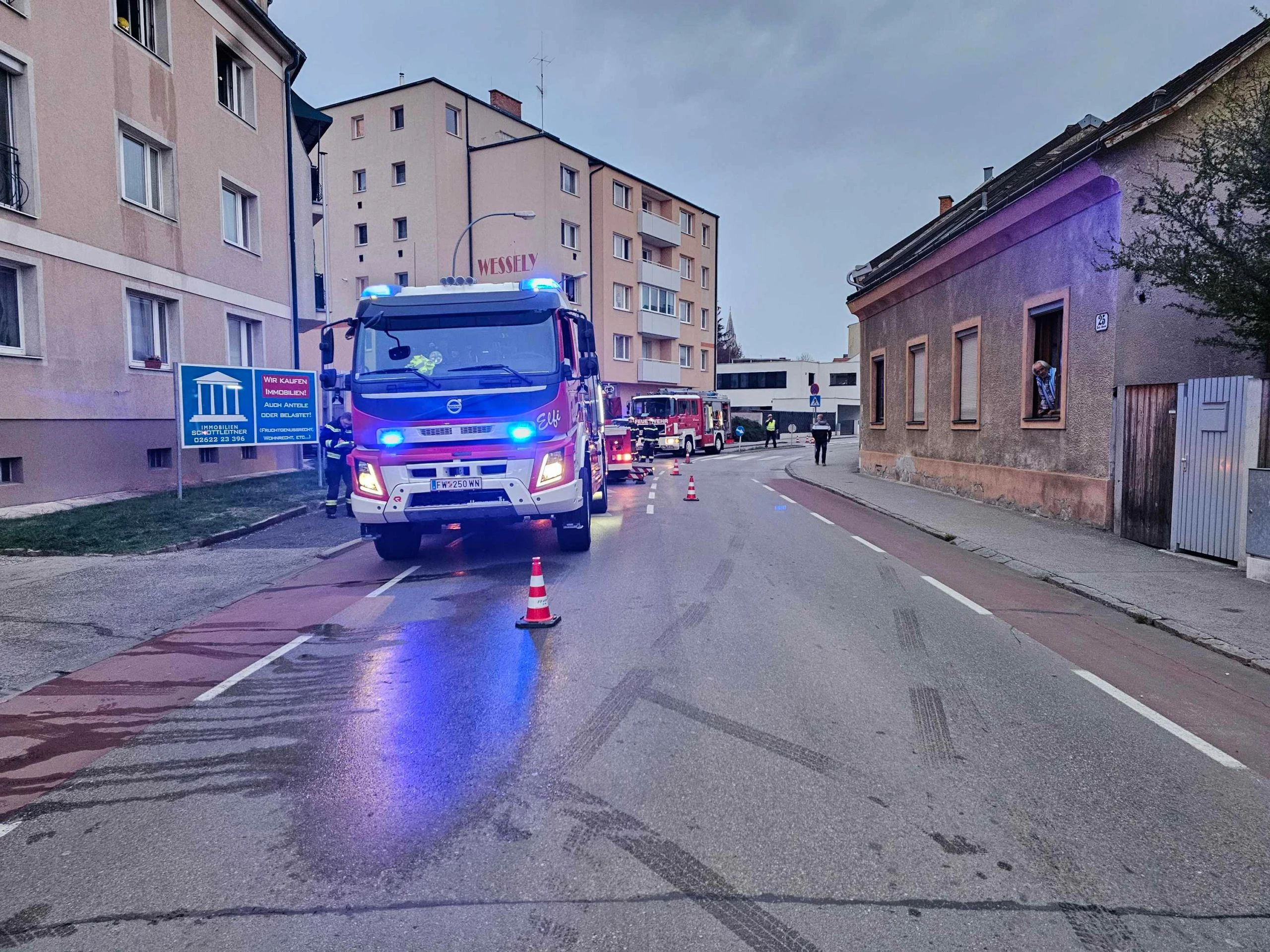 Wohnungsbrand in Wr. Neustadt