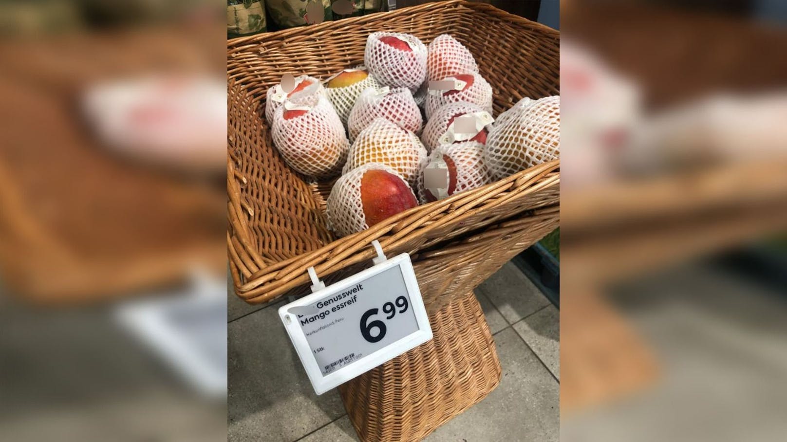 Wucher? Wiener Supermarkt verlangt 7 Euro für 1 Mango
