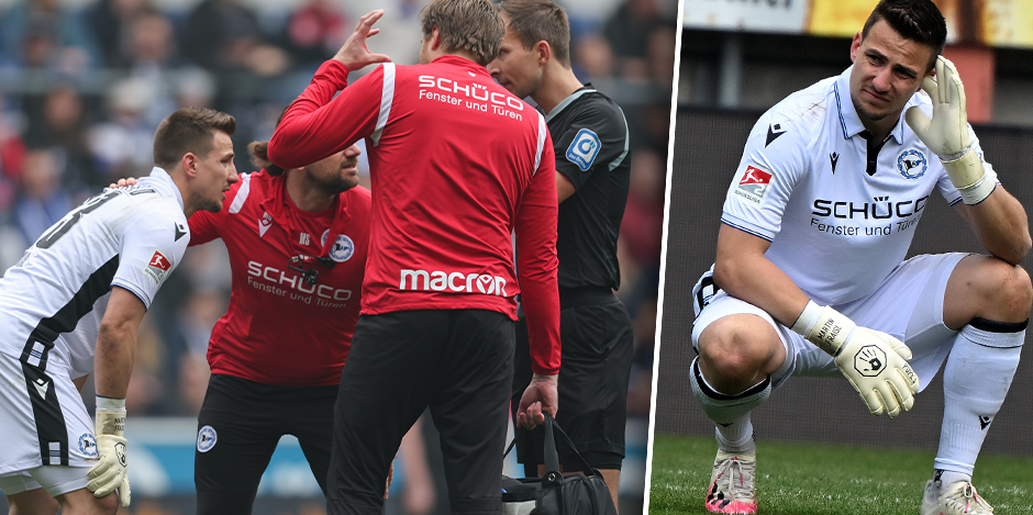 Martin Fraisl musste behandelt werden