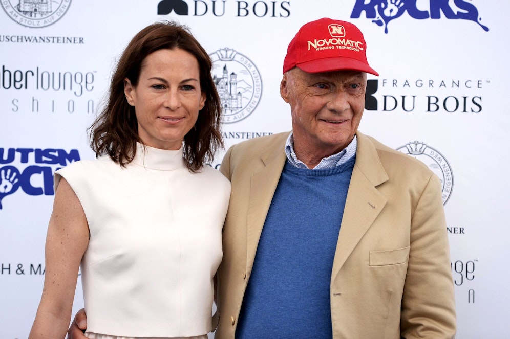 Birgit und Niki Lauda