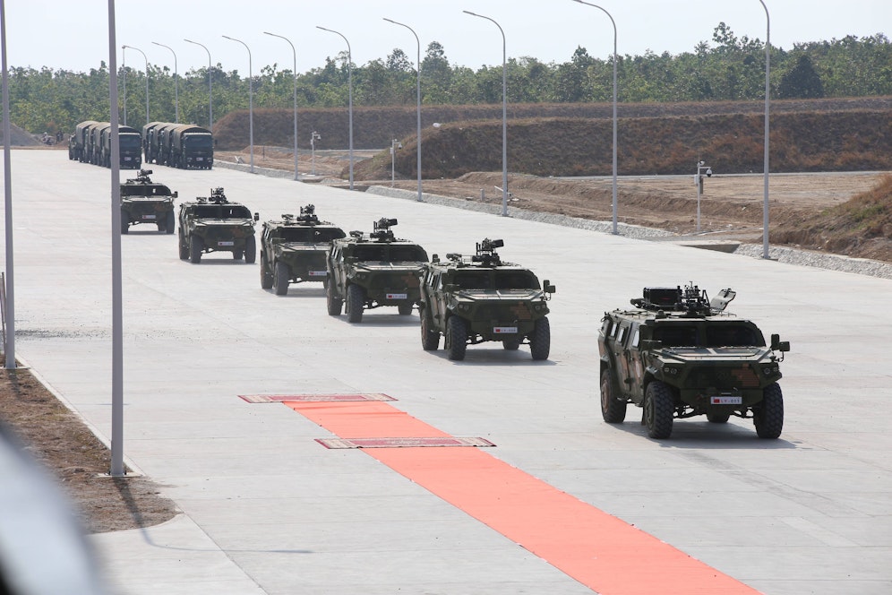 China übt den Angriff auf Taiwan. (Symbolbild)