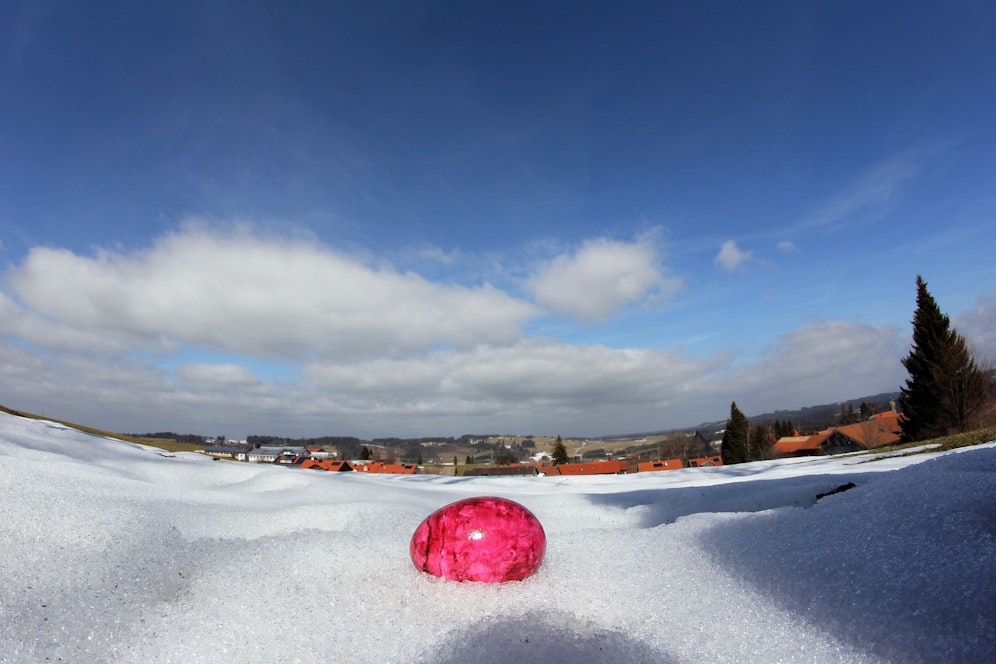 Oberhalb von 1200 Metern kommt neuer Schnee nach. Symbolbild