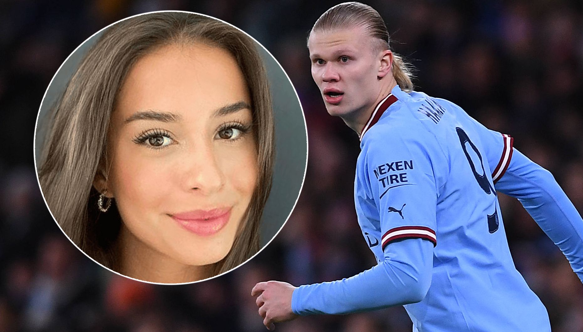 Isabel Haugsong Johansen ist die Freundin von Erling Haaland