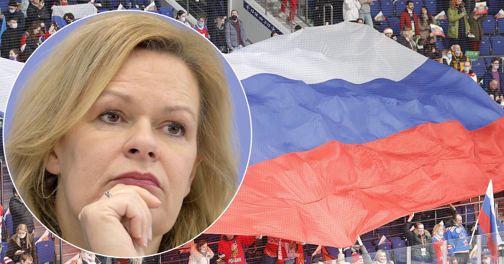 Deutschland-Innenministerin Nancy Faeser droht Russland-Athleten mit Einreiseverbot