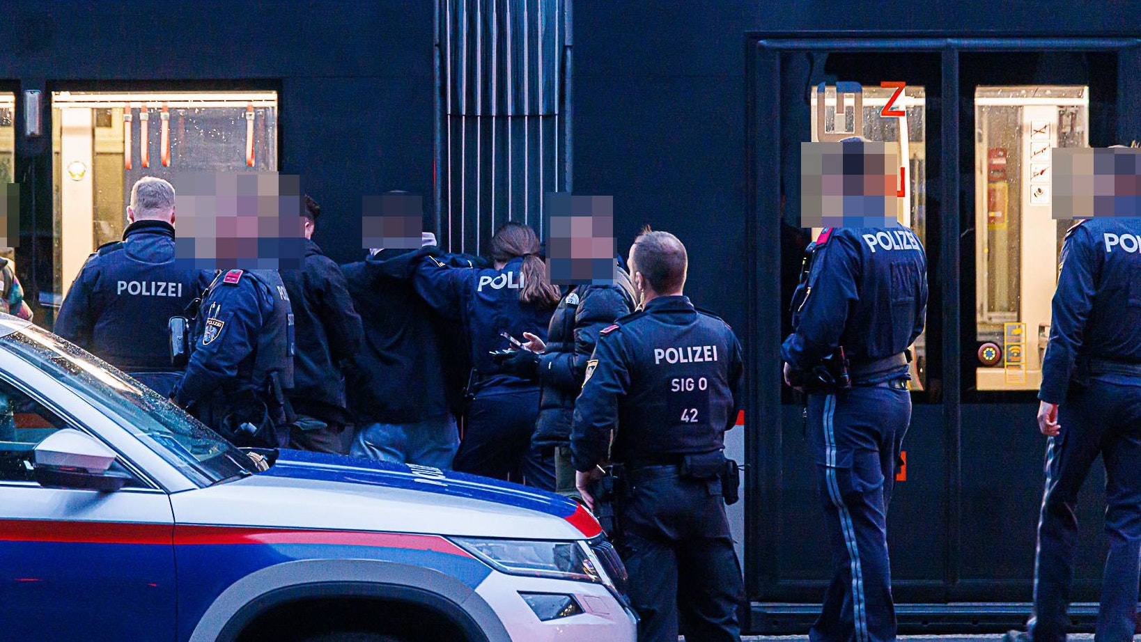 Die Jugendlichen wurden angezeigt.