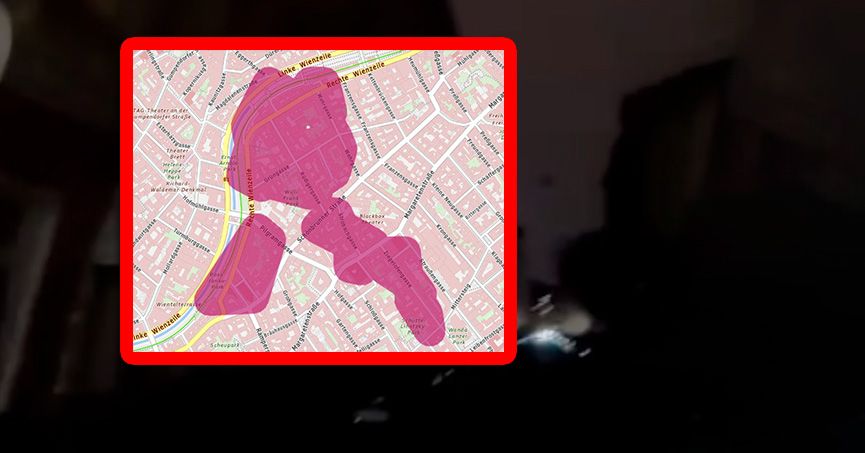 Mehrere Straßenzüge in Wien waren am Ostersonntag im Dunkeln.