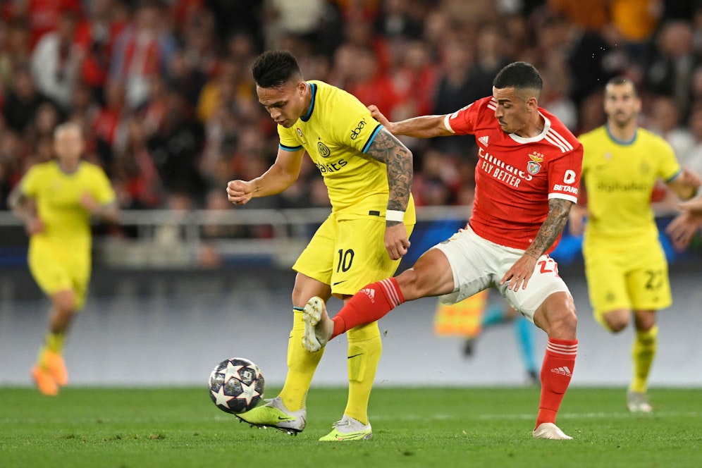 Inter und Benfica - die beiden CL-Außenseiter im Kampf um das Semifinale.