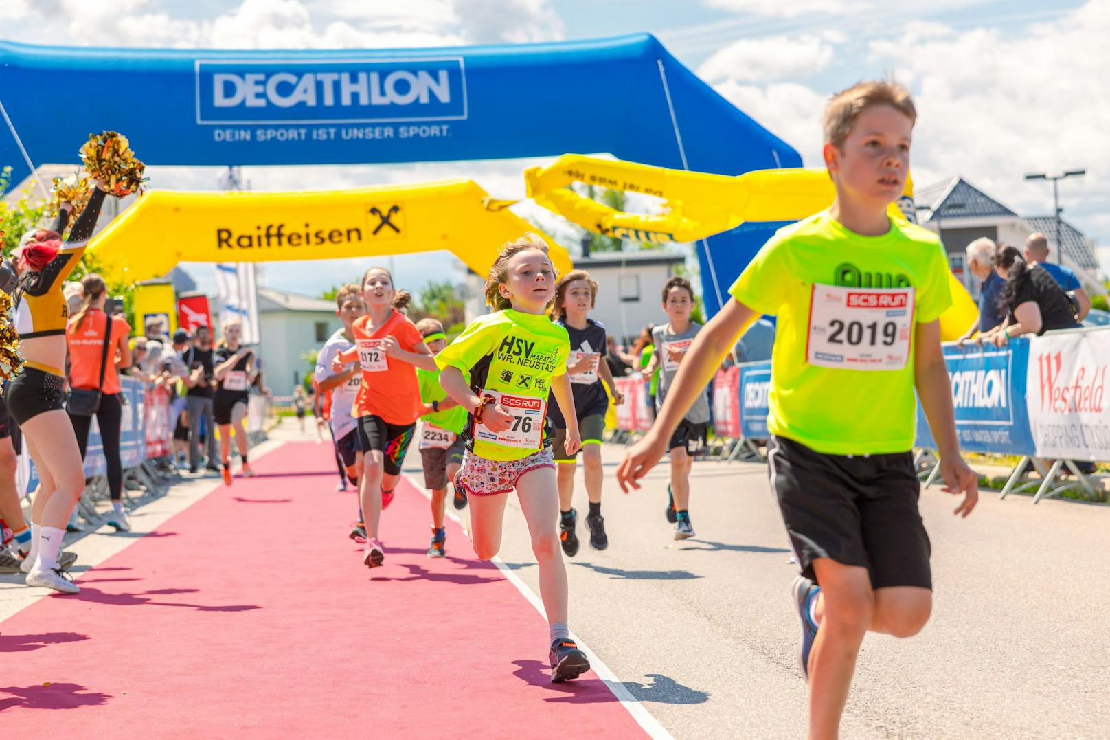 SCS RUN 2022: Start & Ziel Kids