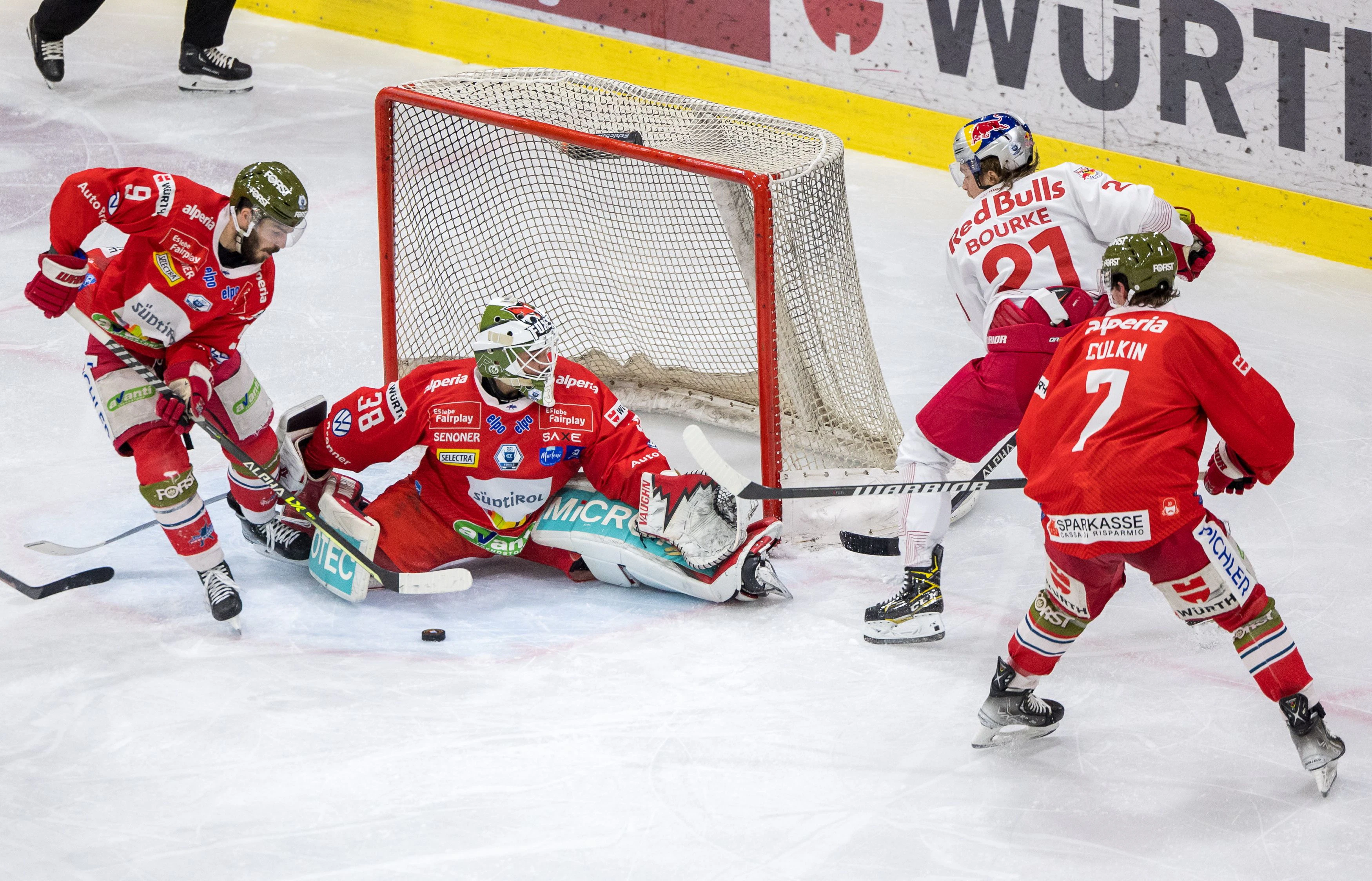 Enge Finalserie zwischen Salzburg und Bozen.