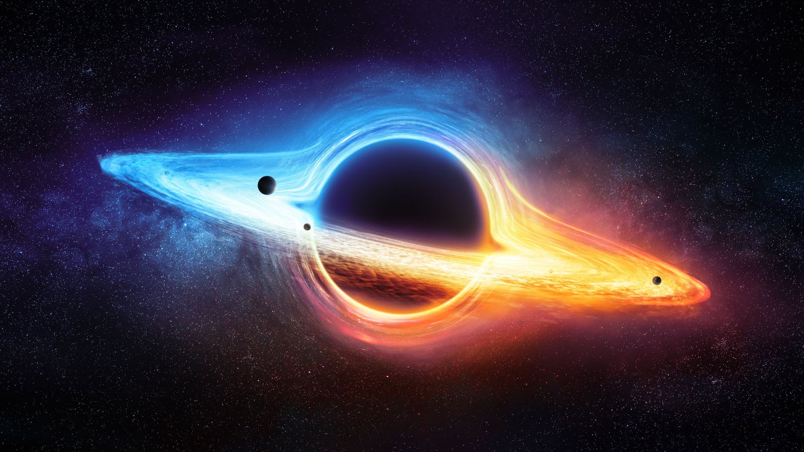 Ein Schwarzes Loch in der Milchstraße (Symbolfoto).&nbsp;