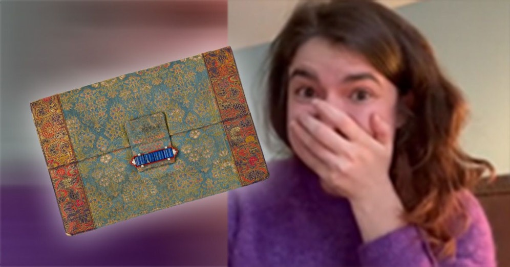 Mit dieser Tasche verdiente Chandler West über 8.000 Euro.